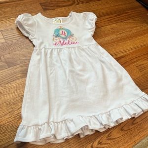 Adaline princess carriage bb 4t dress VGUC